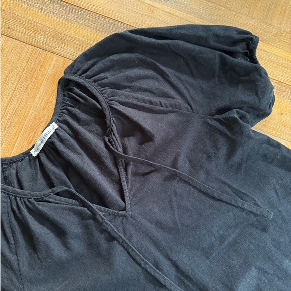 A&F Linen Peasant Blouse - Picture 4 of 4